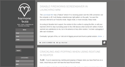 Desktop Screenshot of harmonicbuzz.com